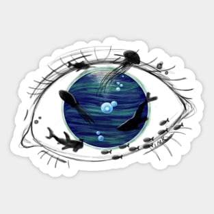 Eye of the Sea Sticker